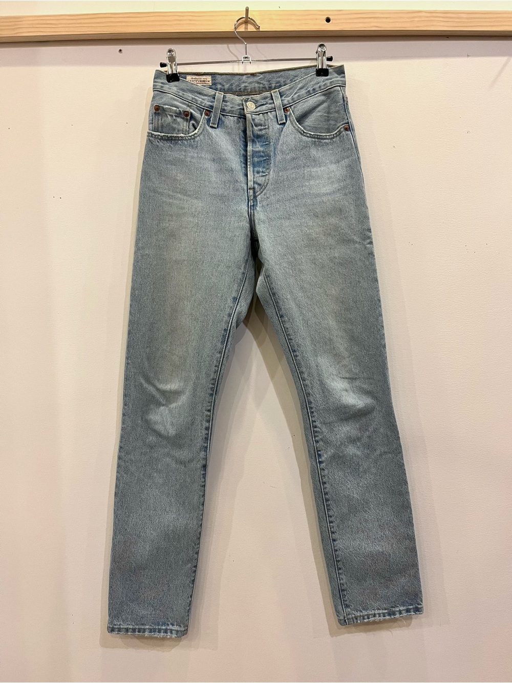 Levi's Light Blue Women’s 501 Straight Leg Jeans